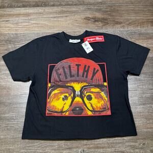 Headgear Classics Filthy D Men's Black Tee Size S NWT